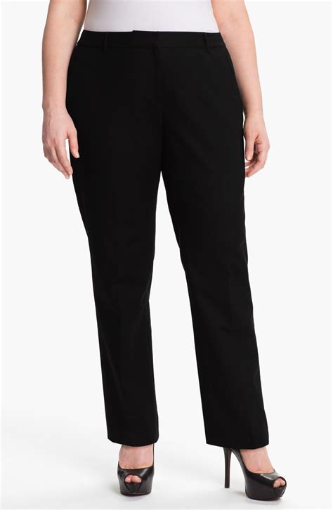 michael kors womens pants|Michael Kors straight leg pants.